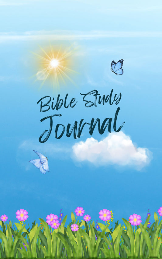 Bible Study Journal (Joyful Noise): A Creative Christian Workbook: A simple guide to journaling scirpture.