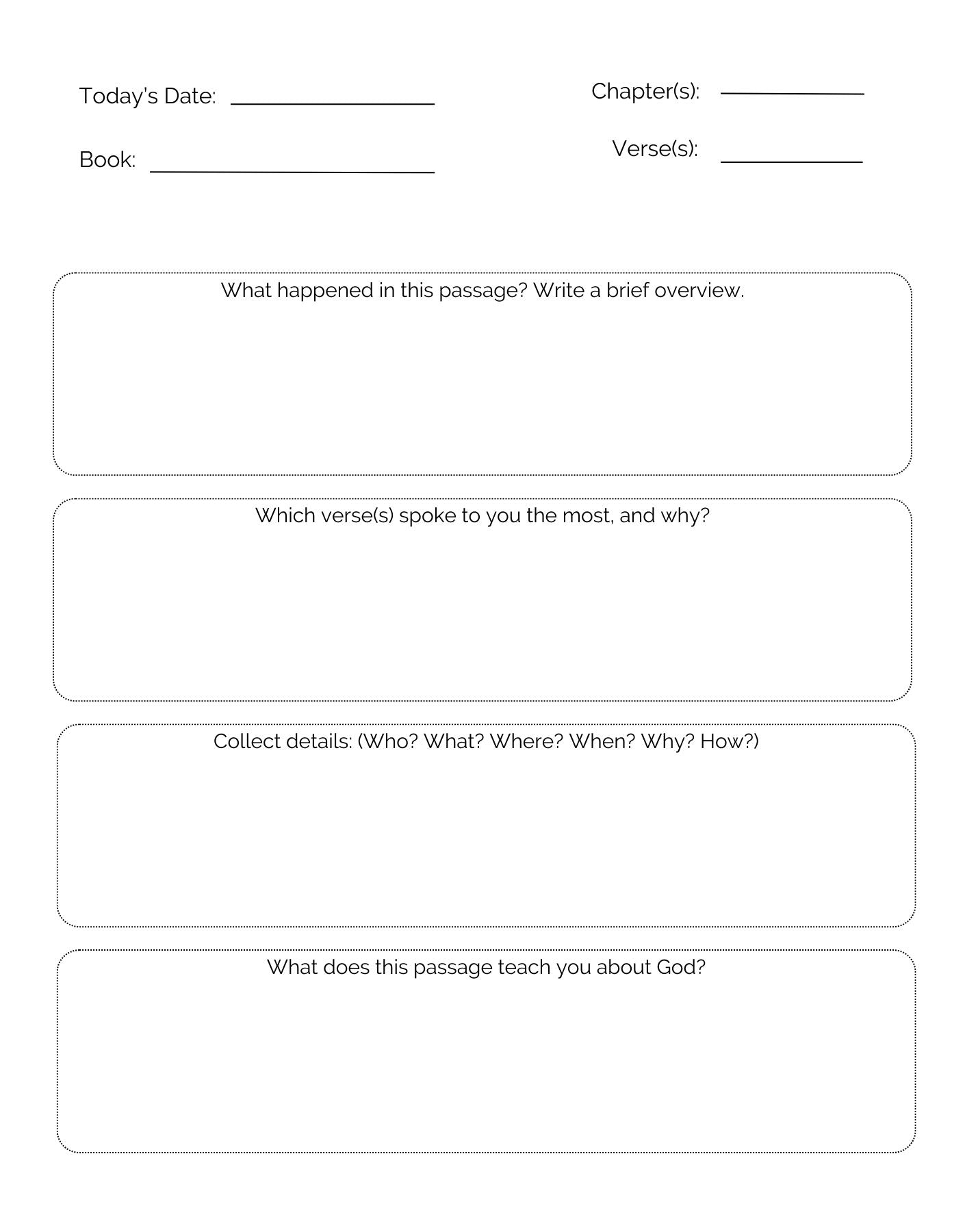 Bible Study Journal (Quiet Palm): A Creative Christian Workbook: A Simple Guide To Journaling Scripture